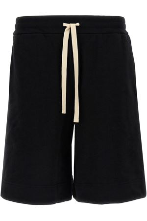 Black cotton shorts JIL SANDER | J47MU0139J20039001